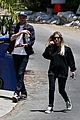 ashley benson g eazy arrive home 05